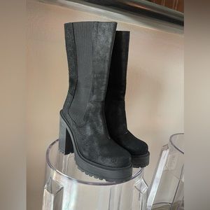 Free People TRISTAN Chelsea tall platform boots - Size 38